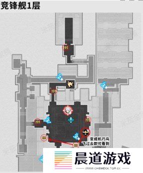 崩坏星穹铁道竞峰舰全宝箱位置一览 崩坏星穹铁道竞峰舰全宝箱在哪