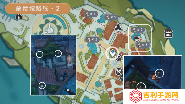 原神慕风蘑菇分布图采集路线5
