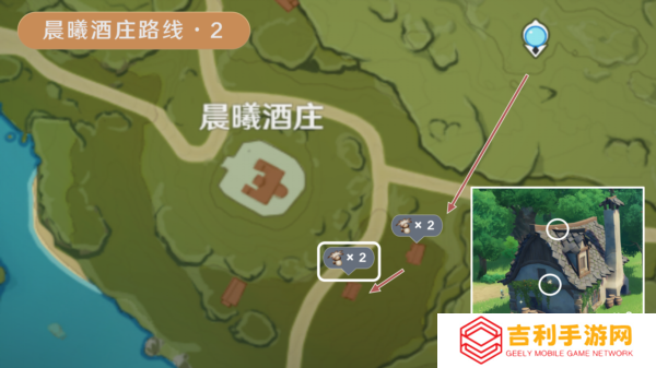 原神慕风蘑菇分布图采集路线20