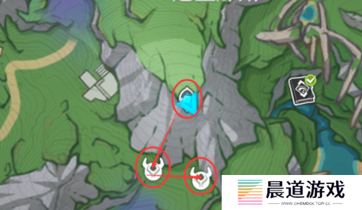 原神泡泡桔采集路线一览12