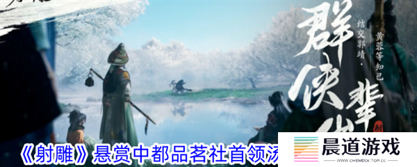 《射雕》悬赏中都品茗社首领汤提点打法攻略