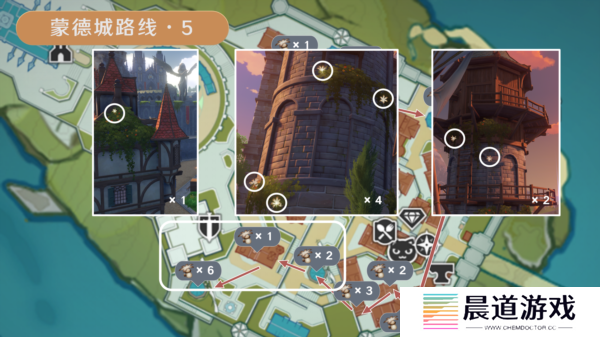 原神慕风蘑菇分布图采集路线8