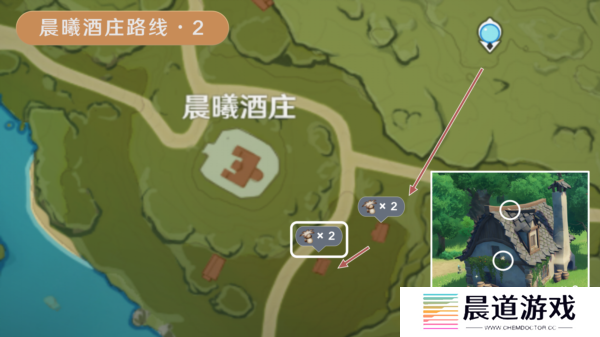 原神慕风蘑菇分布图采集路线20