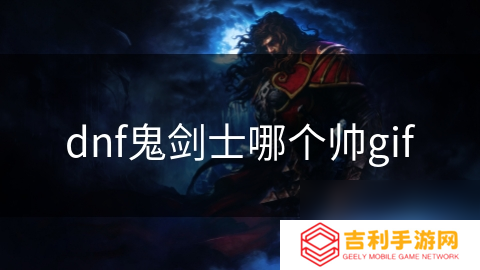 dnf鬼剑士哪个帅gif